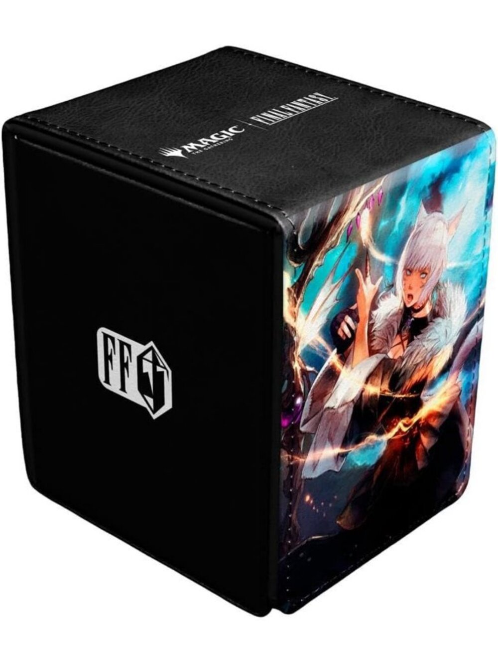 Premium Alcove Flip Deck Box for Magic & Final Fantasy - Ultra Durable Storage
